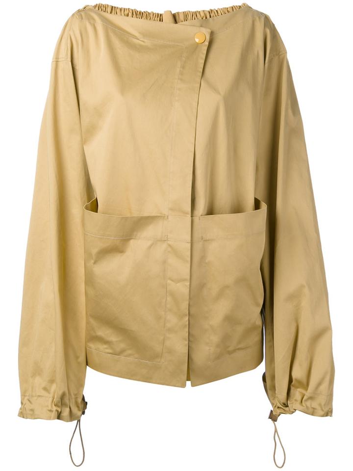 Joseph - Utility Blouse - Women - Cotton - 38, Nude/neutrals, Cotton