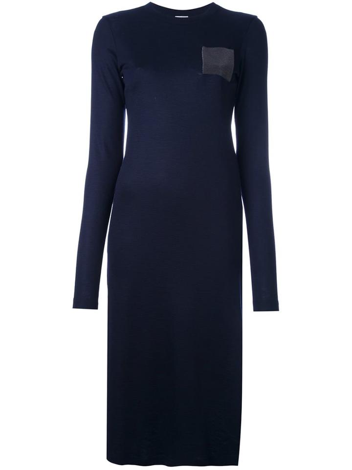 Brunello Cucinelli Chest Pocket Jumper Dress