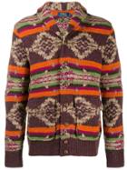 Polo Ralph Lauren Printed Cardigan - Brown