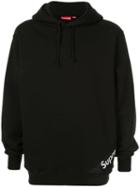 Supreme Corner Label Hooded Sweatshirt - Black