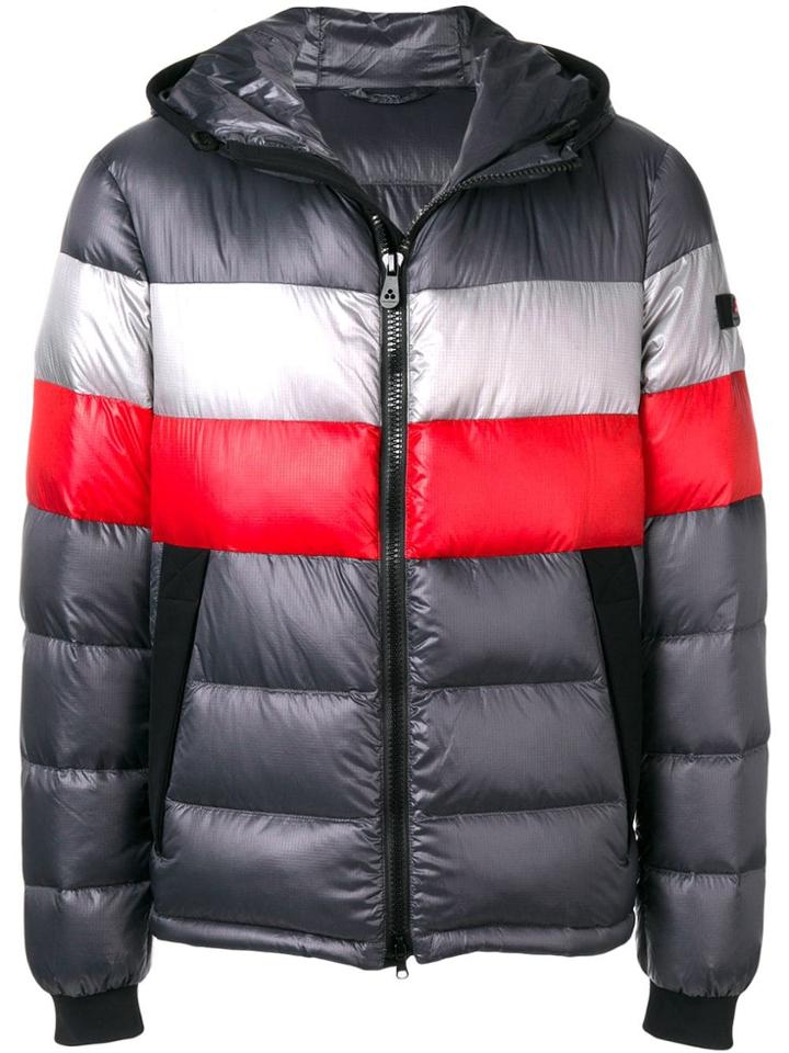 Peuterey Zipped Puffer Jacket - Grey