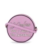 Olympia Le-tan I Confess Dizzie Shoulder Bag - Pink & Purple