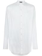 Ann Demeulemeester Plain Shirt, Men's, Size: Xs, White, Cotton