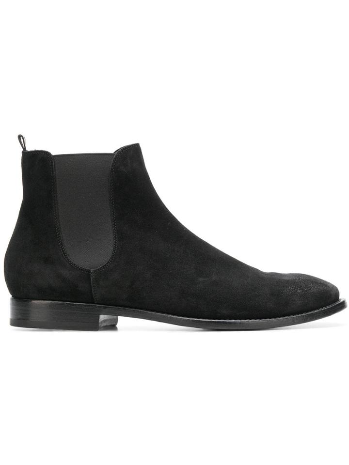 Buttero Elasticated Ankle Boots - Black