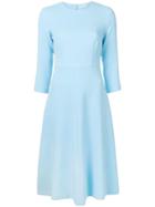 P.a.r.o.s.h. Poloxy Flared Dress - Blue