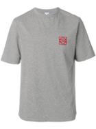Loewe Embroidered Logo T-shirt - Grey