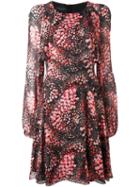 Giambattista Valli Printed Dress, Women's, Size: 46, Black, Silk/viscose/cotton