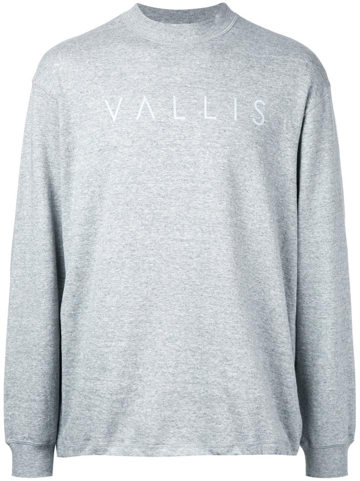 Factotum Vallis Sweatshirt, Men's, Size: 44, Grey, Cotton
