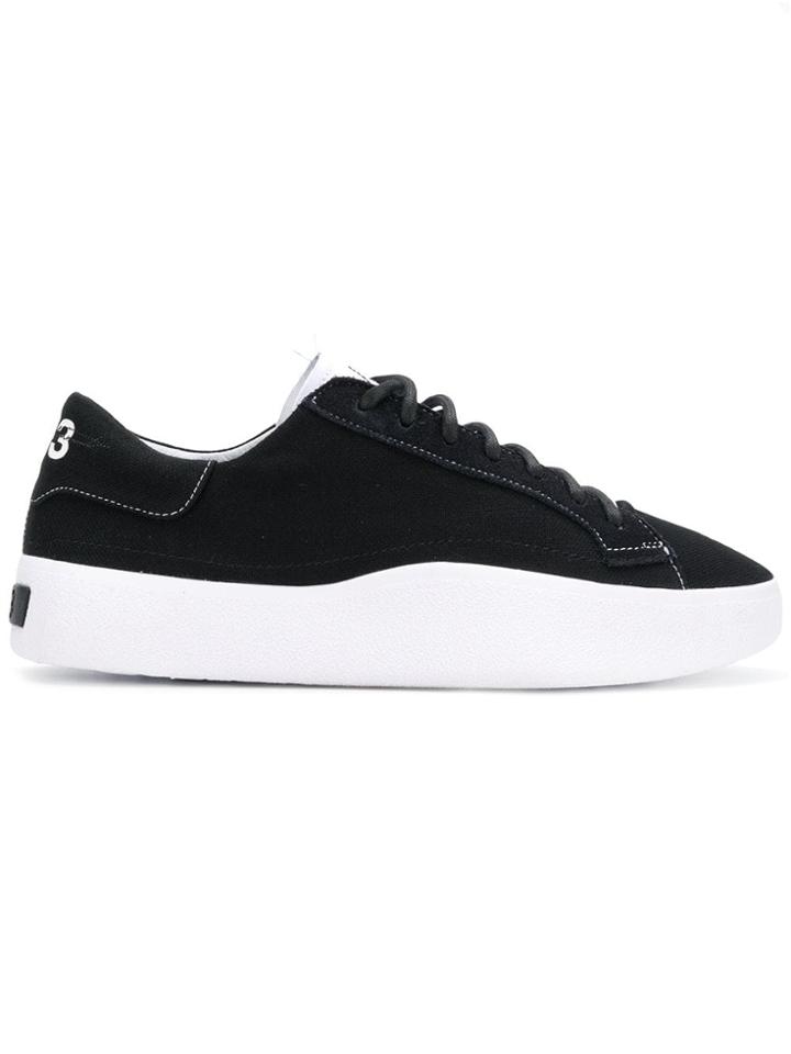 Y-3 Tangutsu Lace Sneakers - Black