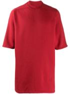 Rick Owens Drkshdw Oversized T-shirt - Red