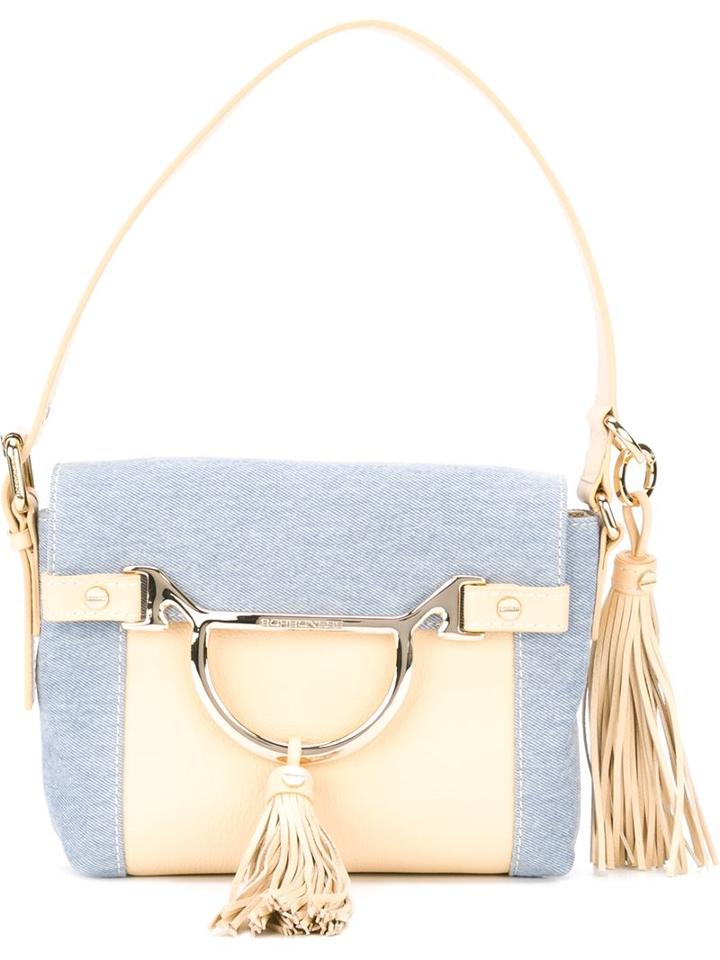 Borbonese Panelled Small Shoulder Bag