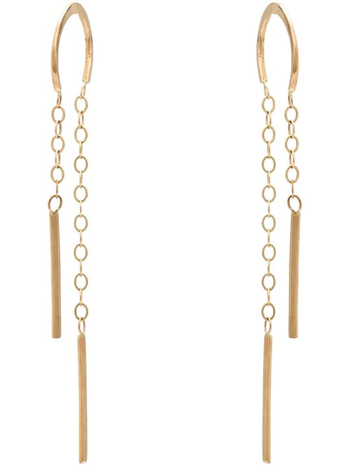 Melissa Joy Manning Horseshoe Chain Earrings
