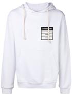 Maison Margiela Stereotype Patch Hoodie - White