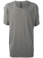 Attachment Loose Fit T-shirt, Men's, Size: 3, Grey, Cotton