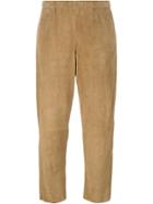 Drome Cropped Trousers - Nude & Neutrals
