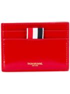 Thom Browne Double-sided Cardholder - Red