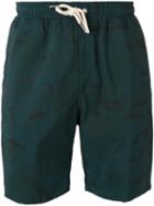 Soulland - Bau Shorts - Men - Polyamide - M, Green, Polyamide