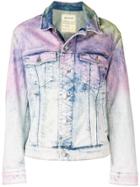 Zadig & Voltaire Tie-dye Print Denim Jacket - Blue