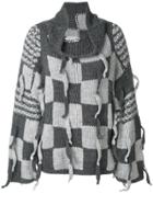 Loewe Checked Pullover - Grey