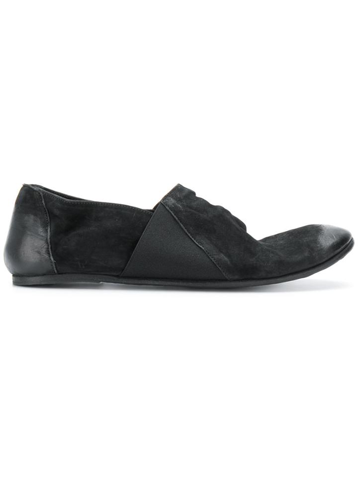 The Last Conspiracy Distressed Loafers - Black