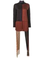 Jean Paul Gaultier Vintage Panelled Jumper - Red