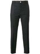 Gucci - Cropped Polka Dot Trousers - Women - Cotton/polyester/viscose/wool - 40, Black, Cotton/polyester/viscose/wool