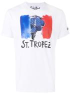 Mc2 Saint Barth - St. Tropez Print T-shirt - Men - Cotton - M, White, Cotton