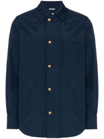 Thom Browne Tb Nyl Ovr Shrtnvy - Blue