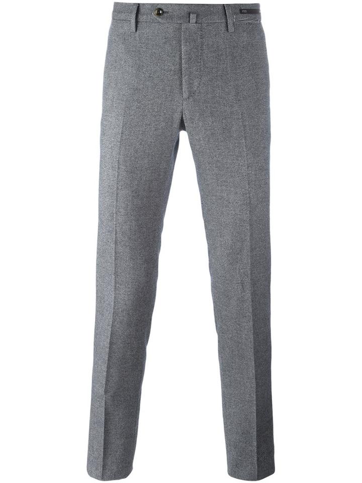 Pt01 Skinny Fit Trousers, Men's, Size: 50, Grey, Cotton