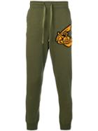 Vivienne Westwood Anglomania Embroidered Patch Track Pants - Green