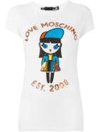 Love Moschino Doll Print T-shirt