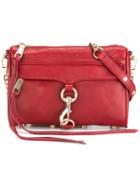 Rebecca Minkoff Large Cross Body Bag, Women's, Red, Leather/metal