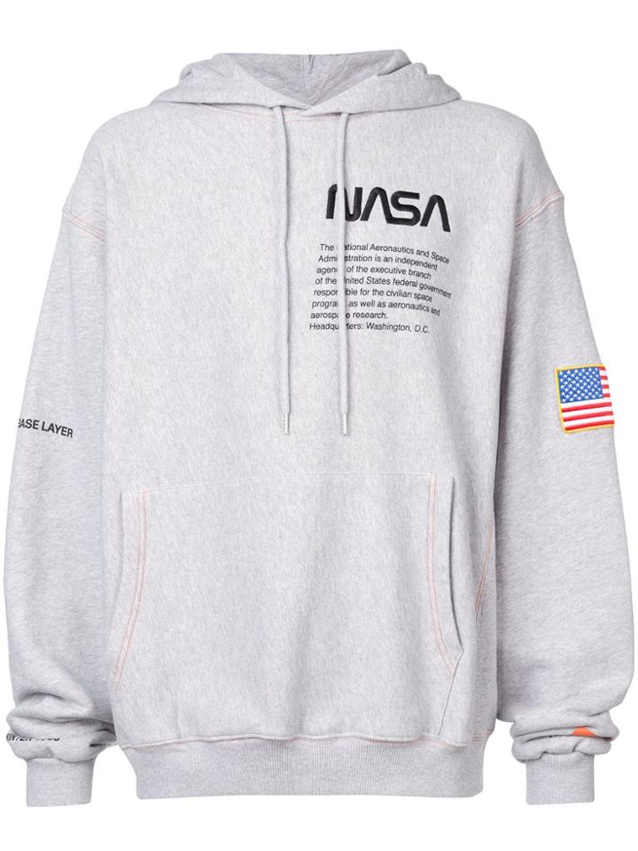 Heron Preston Nasa Hoodie - Grey