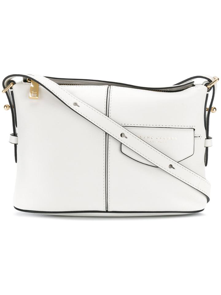 Marc Jacobs Patch Pocket Cross Body Bag - White