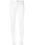 Philipp Plein - Skinny Jeans - Women - Cotton/polyester/spandex/elastane - 26, White, Cotton/polyester/spandex/elastane