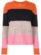 A.l.c. Horizontal Striped Jumper - Orange
