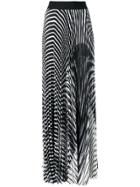 Poiret Pleated Maxi Skirt - Black