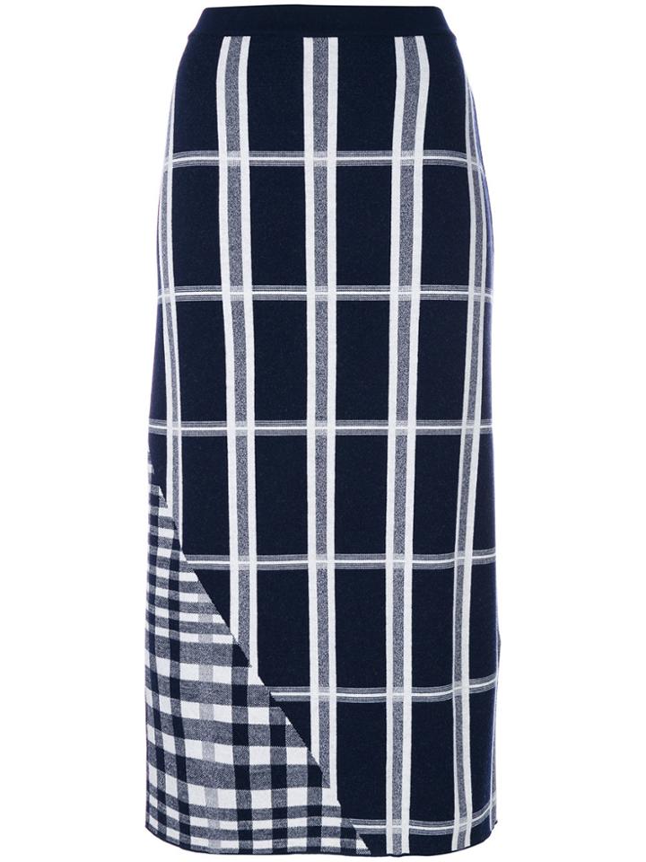 Jw Anderson Orbital Layered Mini Skirt - White