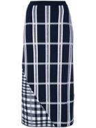 Jw Anderson Orbital Layered Mini Skirt - White