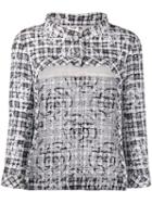 Chanel Pre-owned 2010 Cropped Boucle Jacket - White