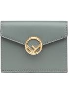 Fendi Micro Trefold Wallet - Green