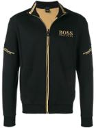 Boss Hugo Boss Zipped Logo Jacket - Black