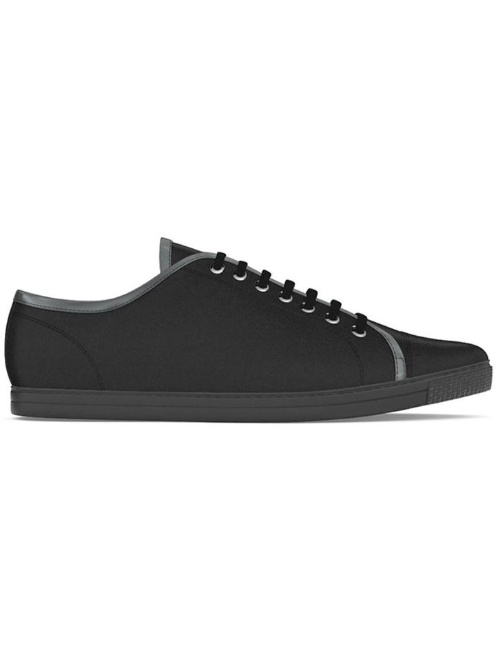 Myswear Dean 54 Sneakers, Men's, Size: 42, Black, Nappa Leather/rubber