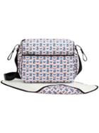 Fendi Kids Graphic Faces Changing Bag - Pink