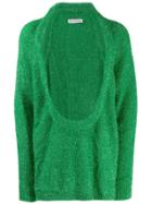 Walter Van Beirendonck Pre-owned Glitter Vintage Knit - Green