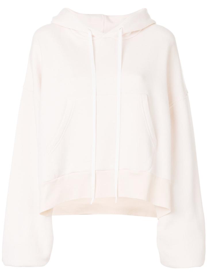 Unravel Project Oversized Terry Hoodie - Pink & Purple