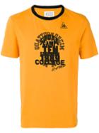 Maison Margiela - Printed T-shirt - Men - Cotton - 46, Yellow/orange, Cotton