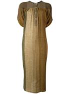 Masscob Gradient Tunic Dress, Women's, Size: Xs/s, Nude/neutrals, Linen/flax/polyamide