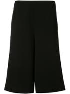 Robert Rodriguez Cropped Flared Trousers, Women's, Size: 4, Black, Spandex/elastane/viscose