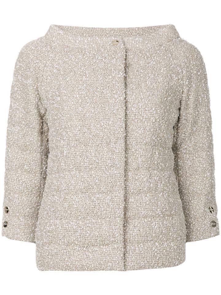 Herno Woven Jacket - Nude & Neutrals